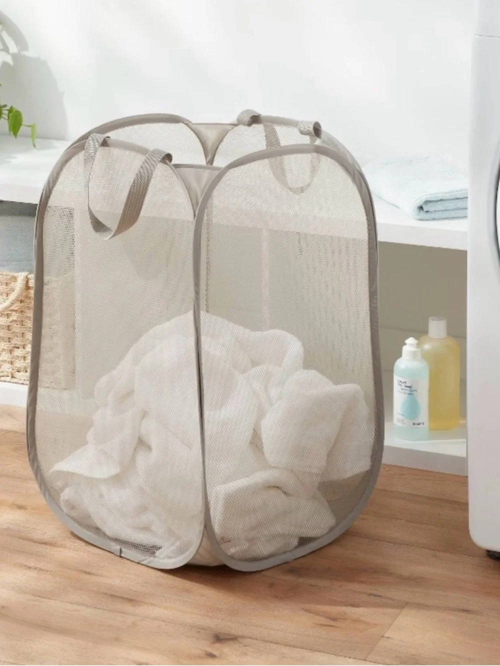 Brightroom Pop-Up Hamper - Gray